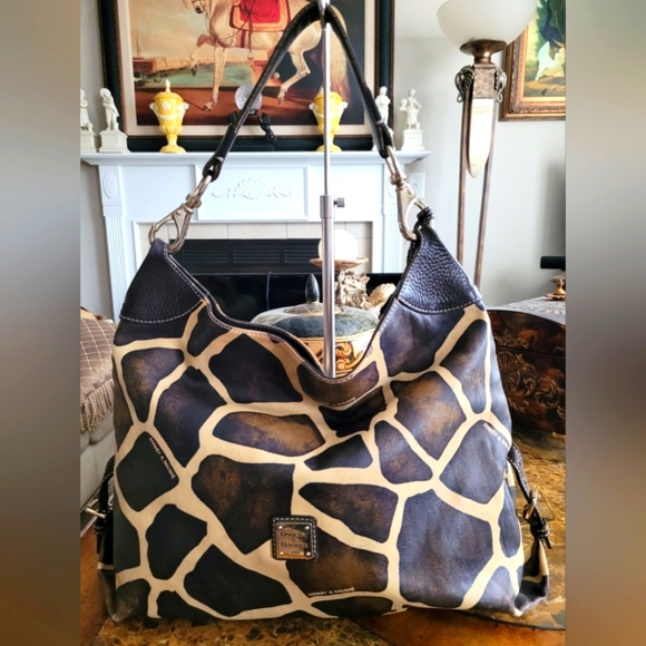 Dooney & Bourke Handbags - Dooney & Bourke Black and Tan Women's Bag